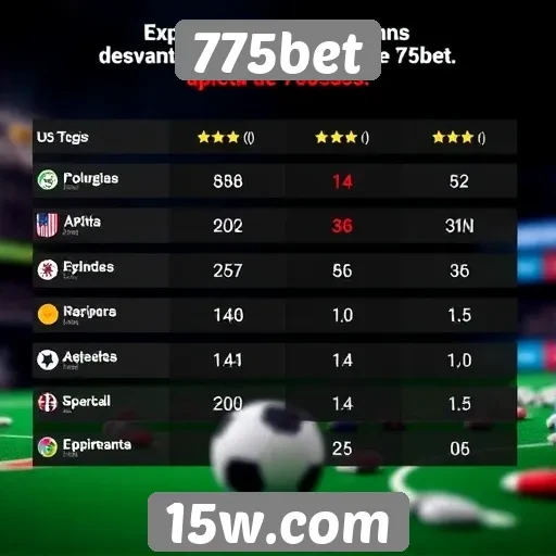 Vantagens e desvantagens das apostas no 775bet