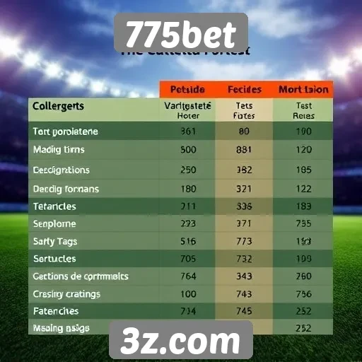 Comparativo do 775bet com concorrentes do setor
